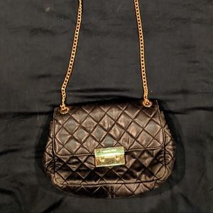 Michael Kors leather quilted crossbody bag